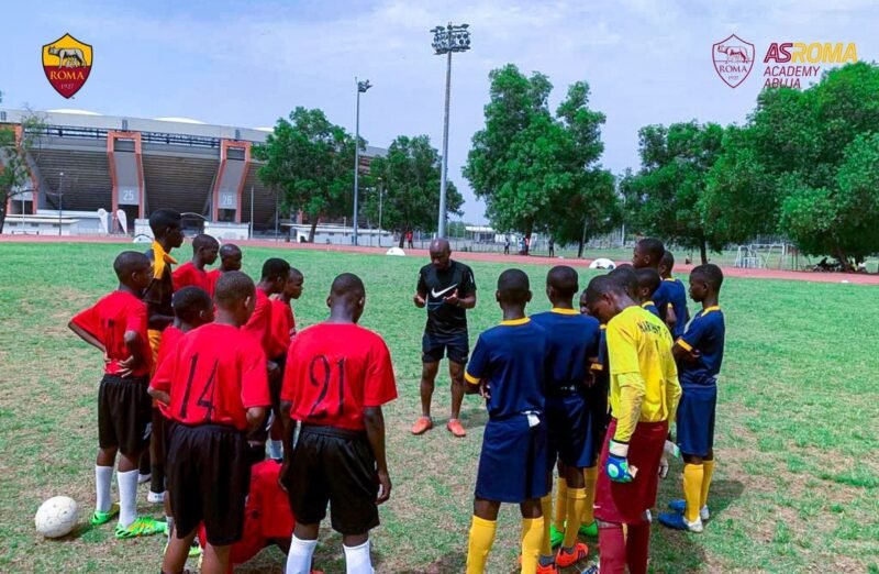 2 Ohafia Sons Make it to Italy Trial, Courtesy, AsRoma FC Academy Director Coach John Obuh.