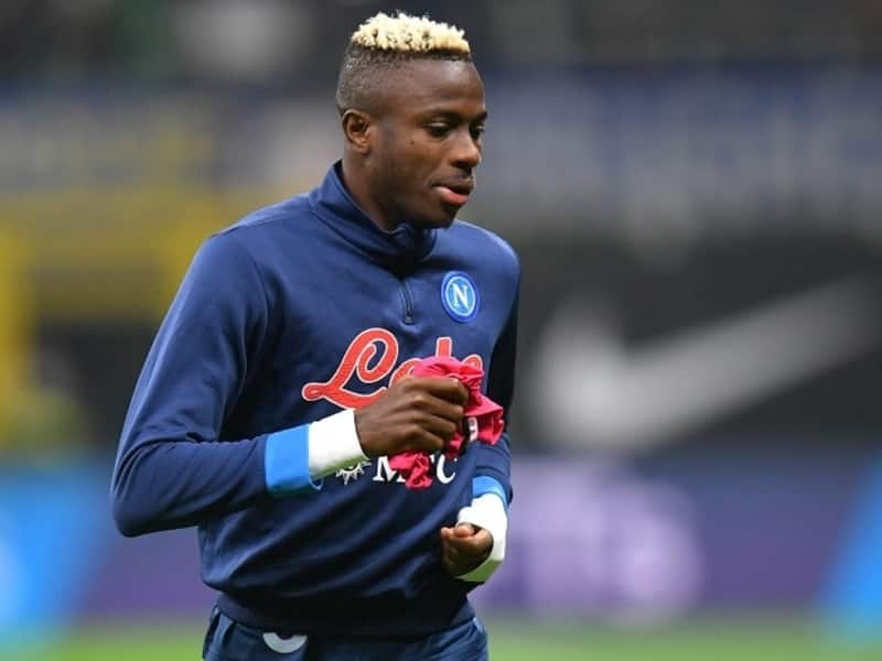 Napoli, Osimhen’s agent unable to come to terms on a new contract.