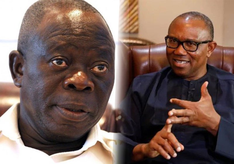 Why Obi Can’t Solve Nigeria’s Security Challenges — Oshiomhole