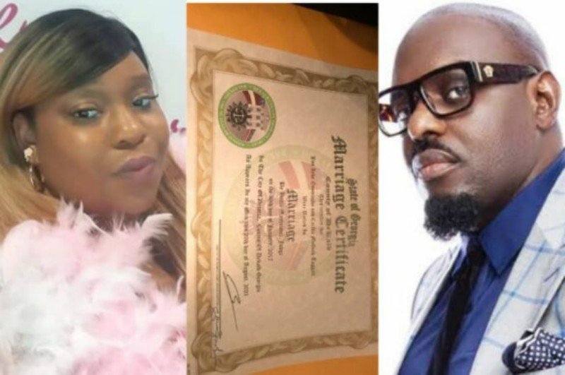 US Wife Tenders Certificate To Prove Marriage to Jim Iyke, Wants Divorce from Actor.