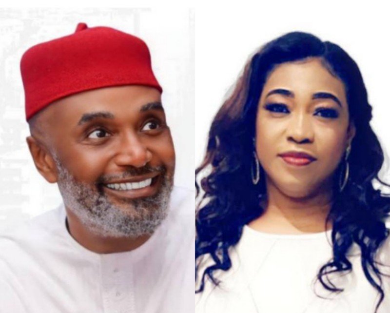 ADP Flag Bearer, Chibuike, Celebrates Deputy, Ifeoma Okoya-Thomas on her Birthday