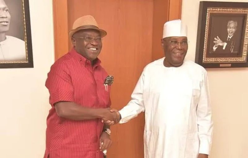 Atiku celebrates Ikpeazu on his birthday despite faceoff, prays for him