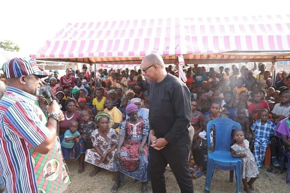 Christmas: Peter Obi celebrates with displaced persons in Nigeria IDPs camp
