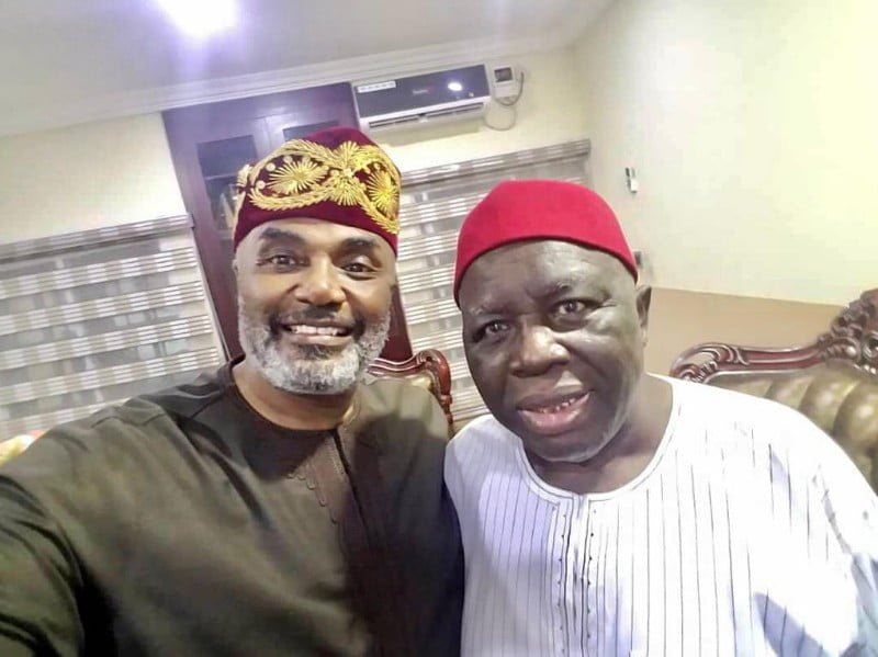 Abia ADP Candidate, Jonas, mourns with family of Obiozor on demise of the Ohanaeze President