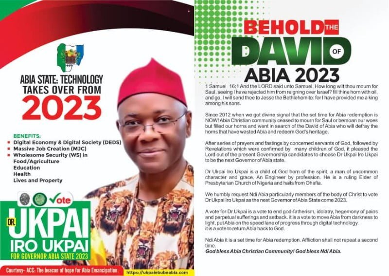 Abia 2023: Technology to Drive Abia Economy Under Dr. Ukpai Iro Ukpai’s watch.