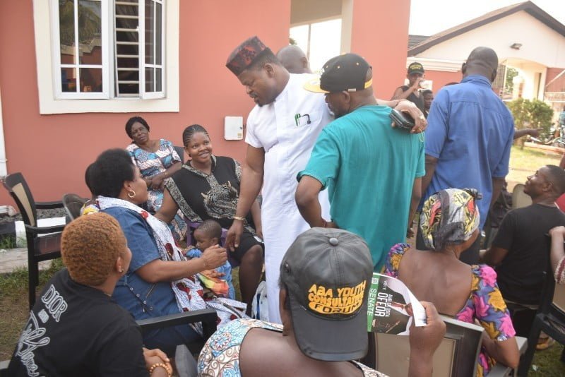 ADP candidate, Osita Offor, Pays Condolence Visit To Family Of Late Chief Ndidi Okereke