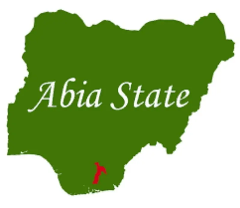 Abia State in Nigeria Map