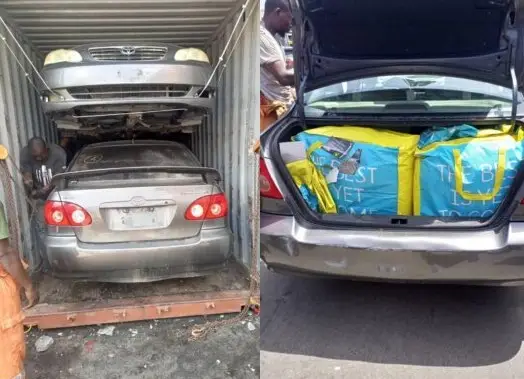 NDLEA intercepts drugs consignment hidden in imported car