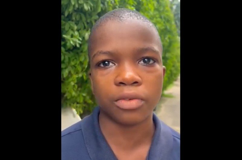 Little Miss Blessing, Seen In Abuja After Being Kidnapped in Abia Community.