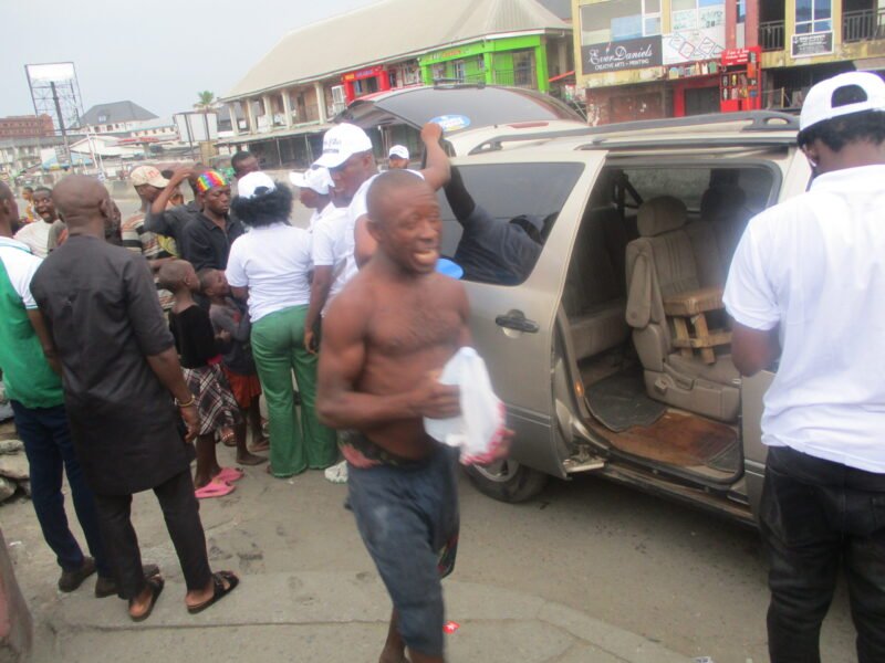 VIDEO:  ECK Foundation Partners Kamsi Esther  Production to feed the street people