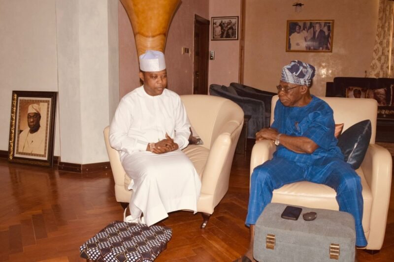2027: Former President Obasanjo Receives Amb. Aliyu Bin Abbas, Backs National Youth Alliance