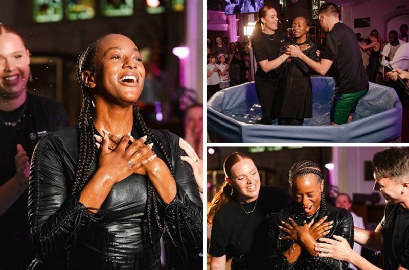 DJ Cuppy Finds Spiritual Renewal Through Water Baptism