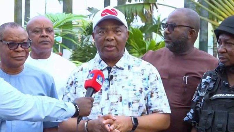 Governor Hope Uzodinma Praises Ndigbo For Shunning Nationwide Protests.