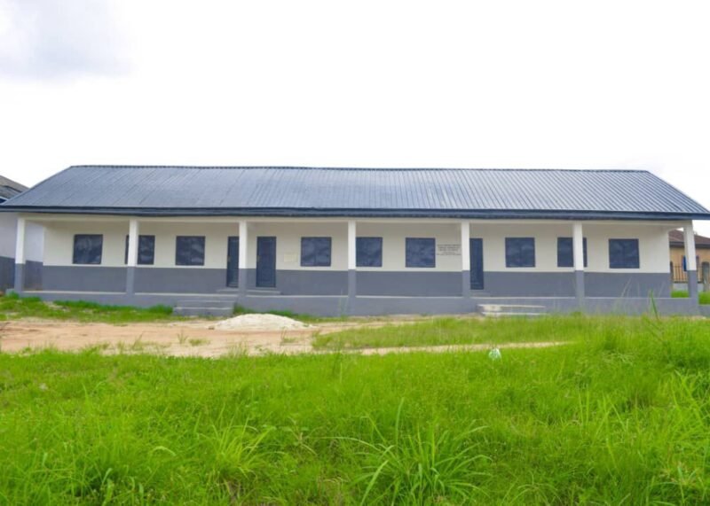 PHOTOS: Hon. Alex Mascot renovates 4 blocks of classrooms in Aba to enhance quality education