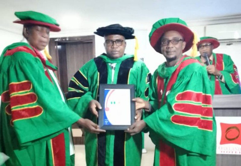 Renowned Cleric, Bishop Nwankpa, Inducted into Institute for Global Peace and Conflict Management