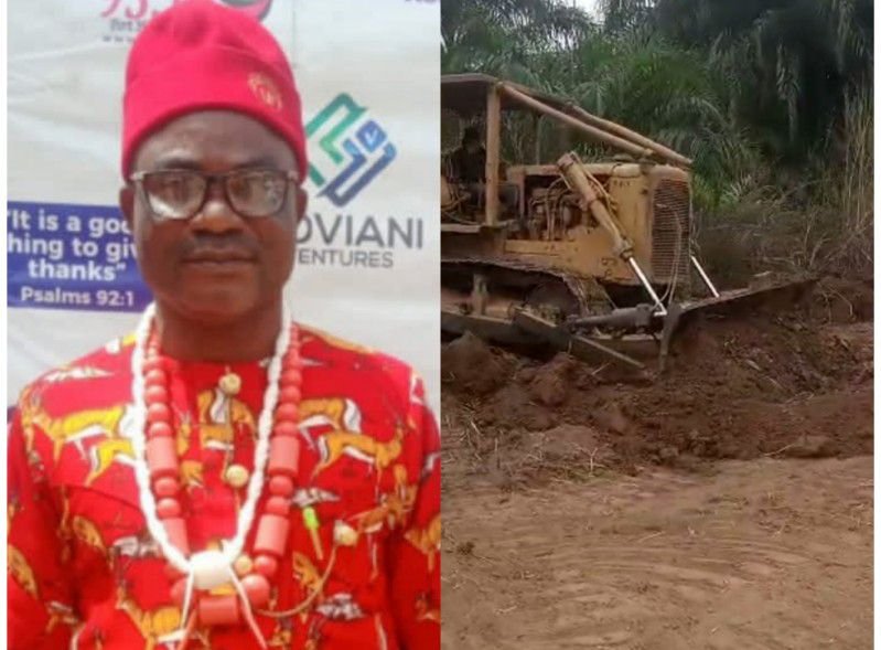 Community Spirit: Abia Village, Okon-Aku, Embarks on Ambitious Road Revamp Project