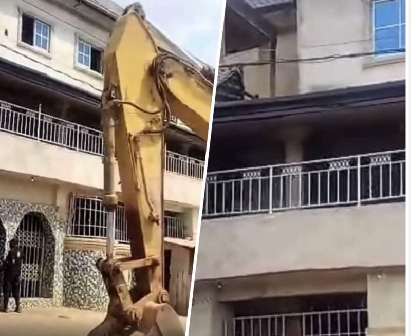 Anambra State Cracks Down On Crime: Government Demolishes Hotel Used as Kidnappers’ Hideout