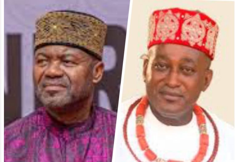 HRH Eze Bobby Aguocha congratulates new Ohanaeze president Mbata, Deputy Okey Nwadinob, others