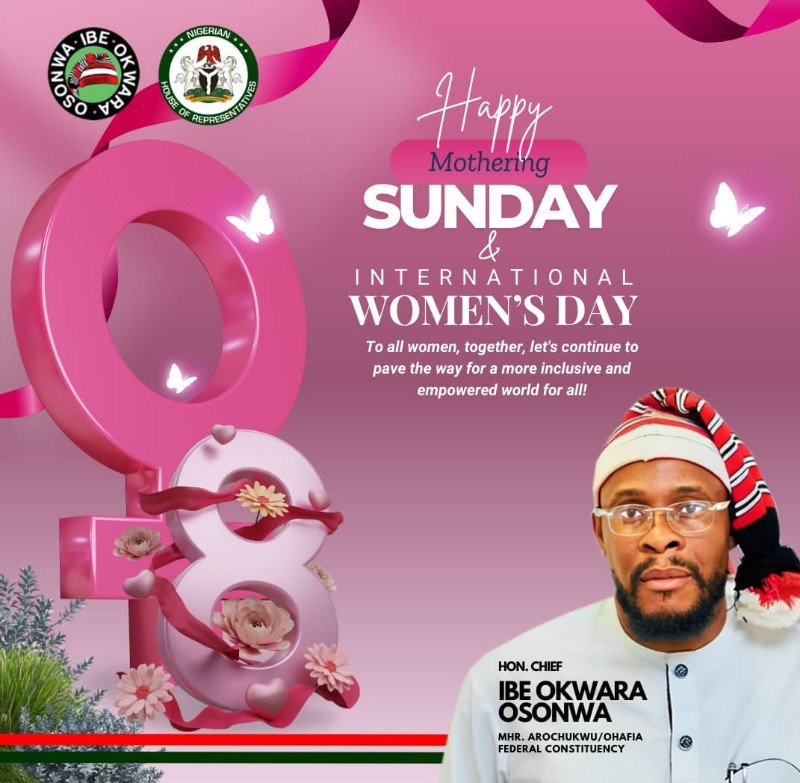 Hon. Osonwa Celebrates Arochukwu/Ohafia Women on International Women’s Day