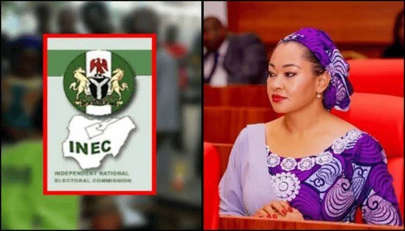 INEC Confirms Receipt Of Petition For Recall Of Senator Natasha, Moves To Verification Stage