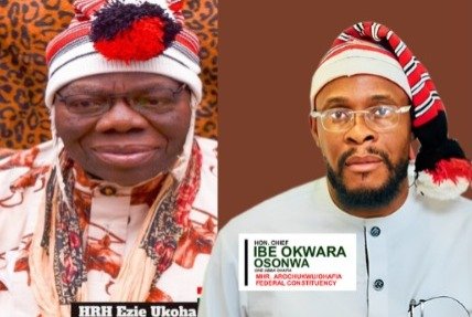 Hon. Ibe Okwara Celebrates HRH Ezie Ukoha Kalu Ukoha on His 88th birthday.