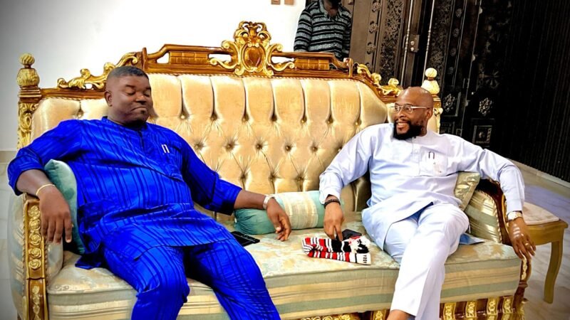 Hon. Osonwa Pays Easter Courtesy Visit to Abia Deputy Governor, Engr Ikechukwu Emetu