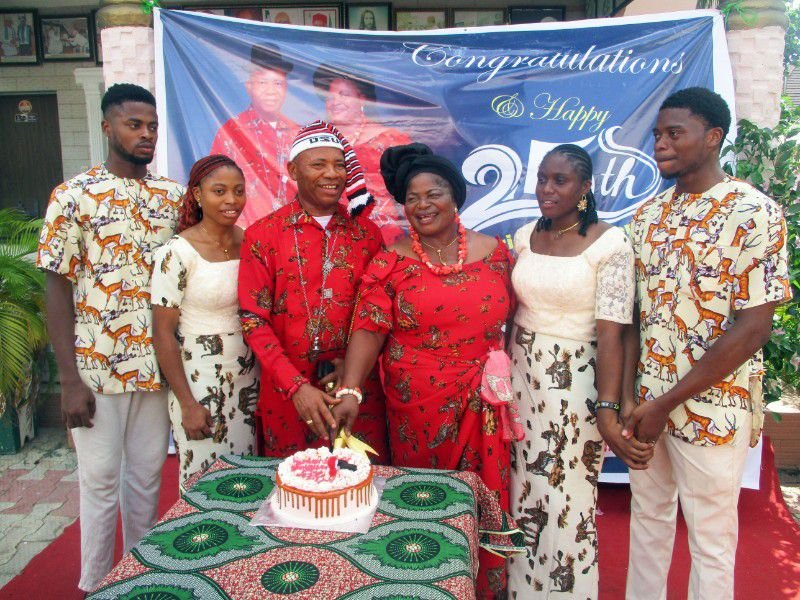 A Quarter Century of Love: Chief & Lolo Kingsley Kalu Okeh Celebrates 25 Years of Marital Bliss