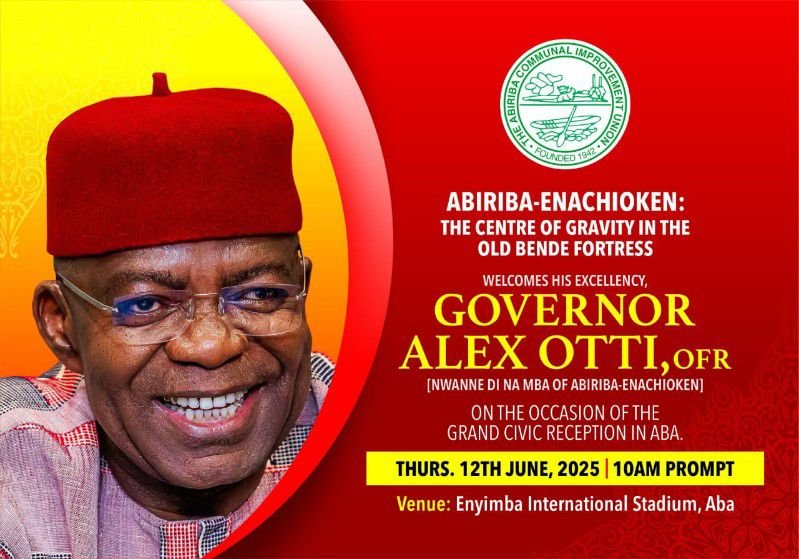 Rep. Ibe Okwara Osonwa Congratulates Dr Alex Otti, Lauds Abiriba Community Over Grand Reception For Governor
