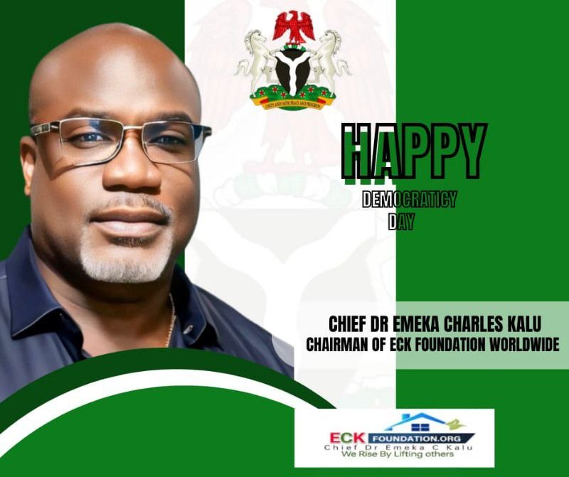 Chief Dr. Emeka Kalu Celebrates Nigerians, Abia  North On Democracy Day.