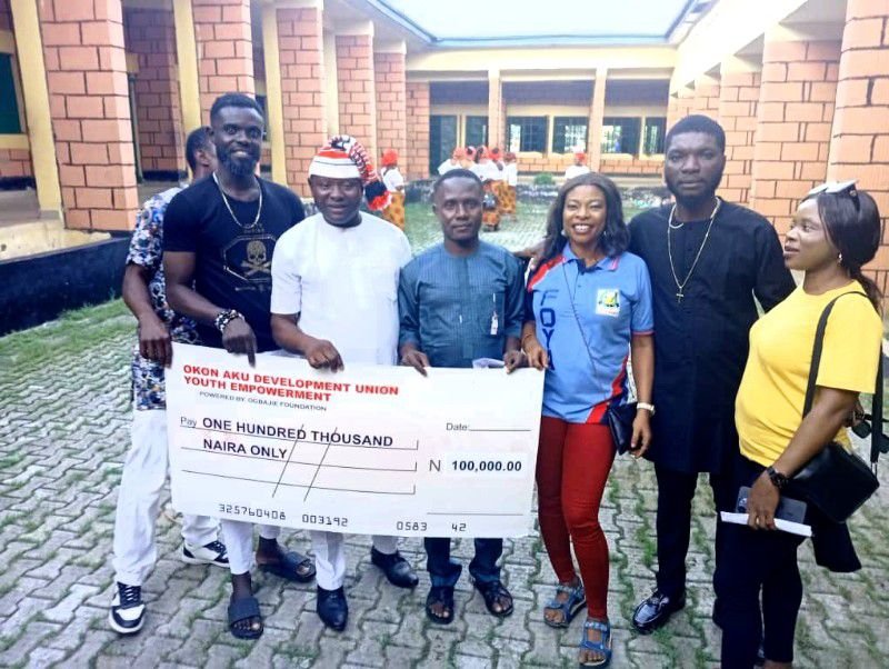 Sunny Okorie Goodman Wins May Empowerment Fund of Ogbajie Foundation