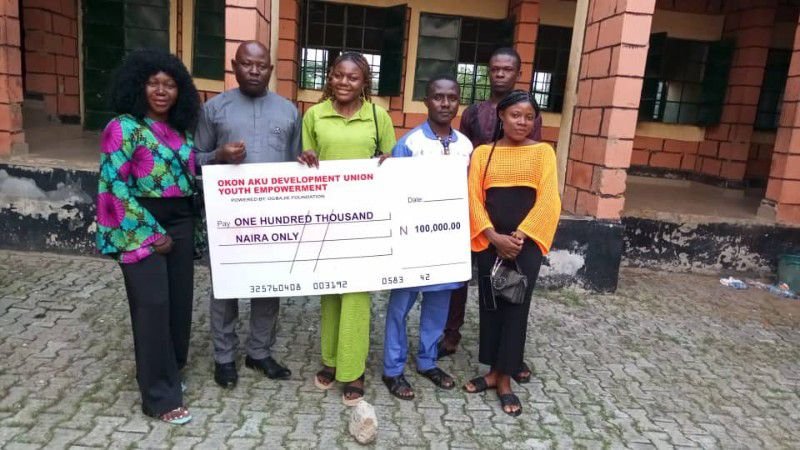 Chinenye Mba Wins July Edition of Ogbajie Foundation’s Empowerment Fund
