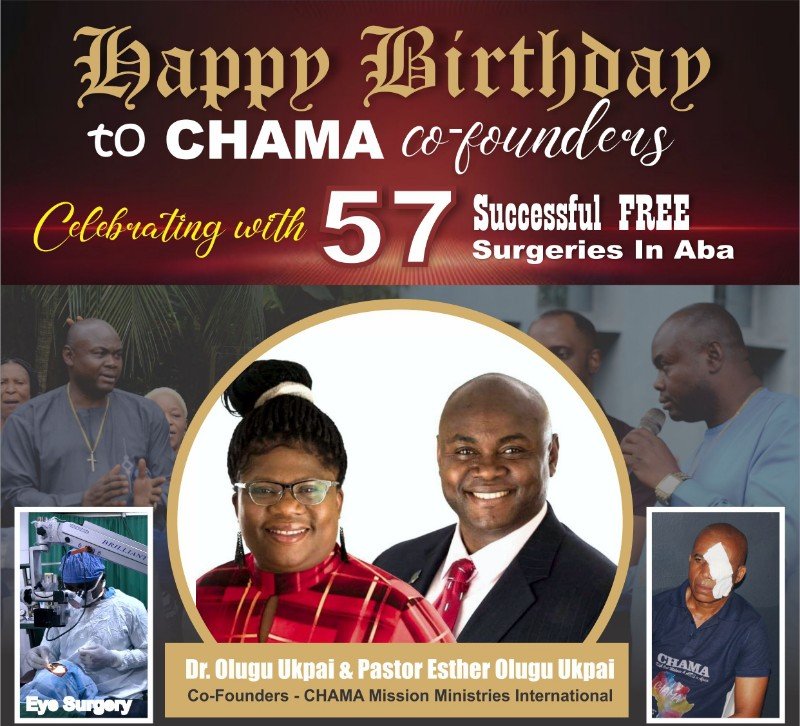 Double Birthday Celebrations Mark 50 Years of Life and Mission for Dr. Olugu Ukpai