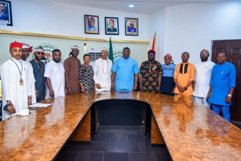 Uniting for Progress: Ohanaeze Youths Council Meets with Abia Deputy Governo