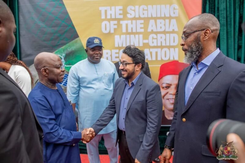 Gov. Otti Signs The Mini-Grid Framework Regulation Into Use In Abia State.