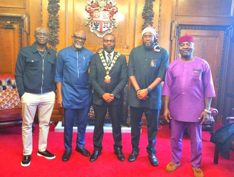 Hon. Ibe Okwara Osonwa Meets Islington Lord Mayor, Strengthens Ties with Diaspora