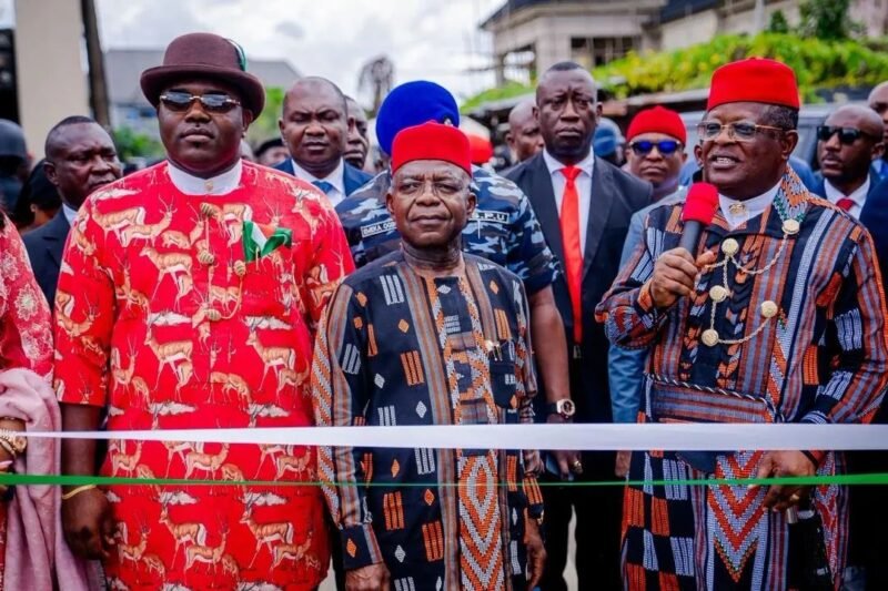 President Tinubu Commissions Remodeled Michael Okpara Auditorium, Commends Governor Otti