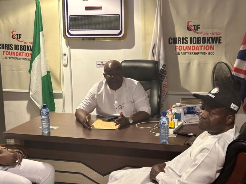 RATTAWU President Visits Chris lgbokwe Foundation, Expresses Commitment to Humanitarian Partnership