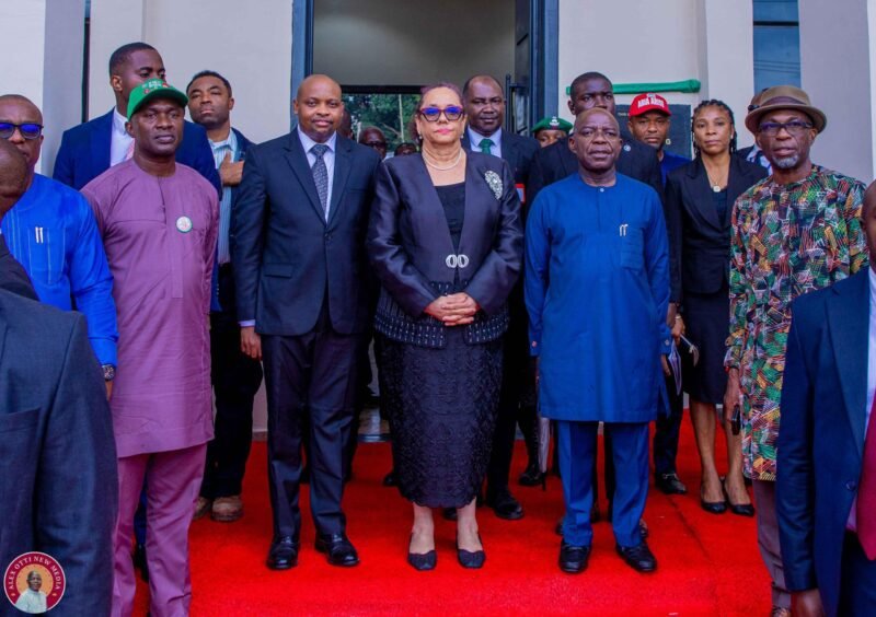 Gov. Otti Commissions Umee Court Complex, Vows To Ensure Conducive Environment For Judicial Staff.