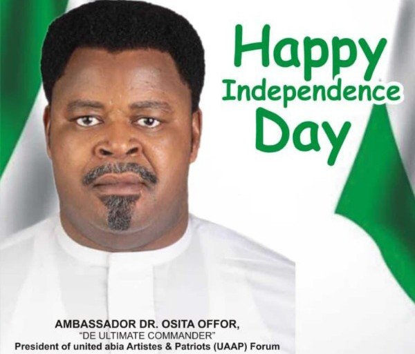 Ambassador Dr. Osita Offor’s Message on Nigeria’s 65th Independence Day