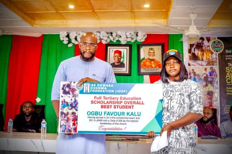 Hon. Ibe Okwara Osonwa Awards Full Tuition Scholarships to 200 Constituents of Arochukwu/Ohafia Federal Constituency