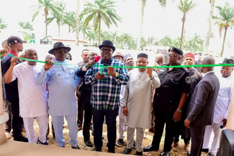 Ikechukwu Emetu Commissions Landmark Projects in Ukwa West, Reiterates Grassroots Development Drive