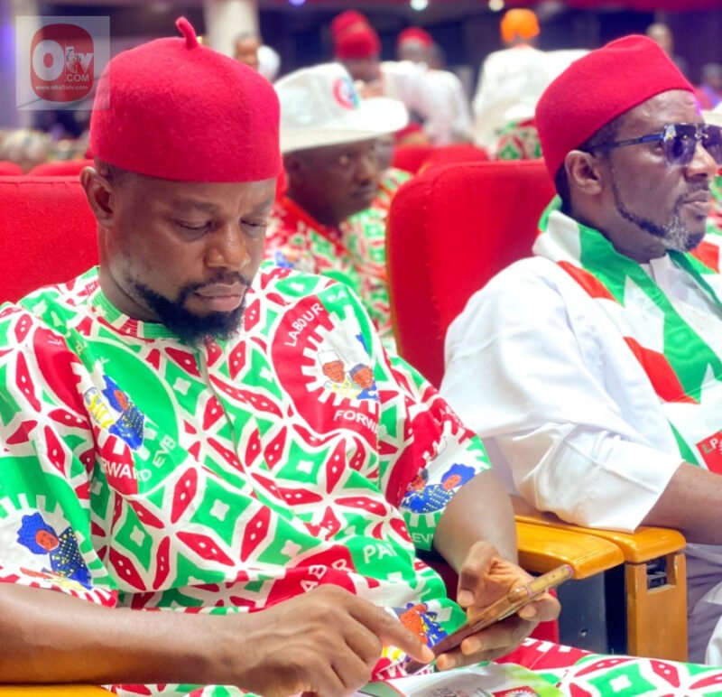 Engr. Chinedu Onyeizu Storms Labour Party National Elective Convention in Umuahia, Reaffirms Commitment to Party Unity