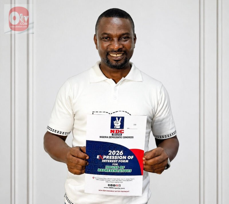 Karibe Ojigwe Picks Expression Of Interest Form, Promises Innovative Representation For Bende Federal Constituency