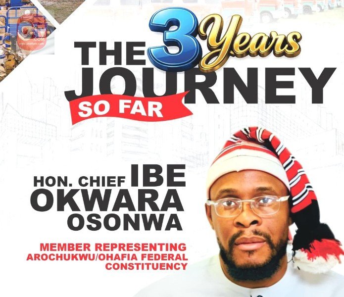 Three Years Of Impact: How Hon. Ibe Okwara Osonwa Is Redefining Representation In Arochukwu/Ohafia