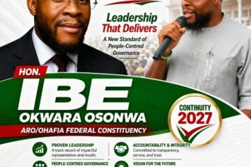 Osonwa: “We Have Done Much, But We Are Not Done Yet” — Aro/Ohafia Lawmaker Lists Constituency Milestones, Sets Agenda For Next Phase