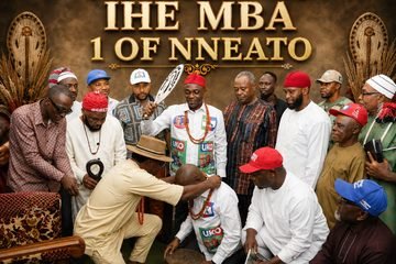 Nneato Clan UMUNNEOCHI LGA HONORS UKO NKOLE, CONFERS HIM WITH CHIEFTANCY TITLE As Communities Reaffirm Support For Peter Obi Presidency