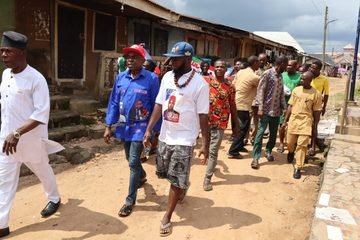 Peter Obi Village Coordinators Inaugurated In Isiugwu Ohafia, Pay Courtesy Call On Ezieogo Okorie Ukpe