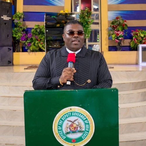 Gov Otti Urges Christian Men To Embrace Integrity, Service