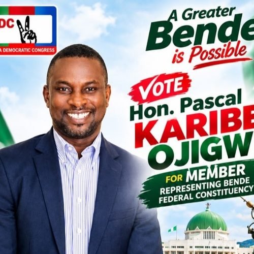 2027: Why Bende Needs Hon. Pascal Karibe Ojigwe – From Sports Commissioner To Federal Representative