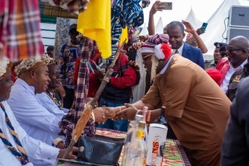 Emetu Celebrates Abiriba New Yam Festival, Calls For Unity Ahead Of 2027